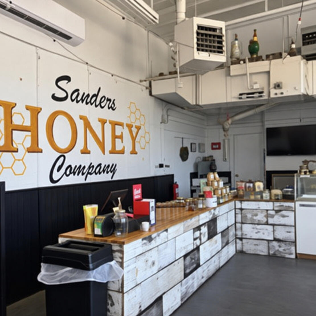 Sanders Honey Company Mural